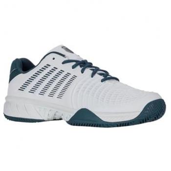 K‑Swiss Express Light 3 HB – Zapatilla de Tenis y Pádel en Blanco/Negro