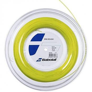 Corde en bobine RPM Rough de Babolat – 200 m – Jaune vif