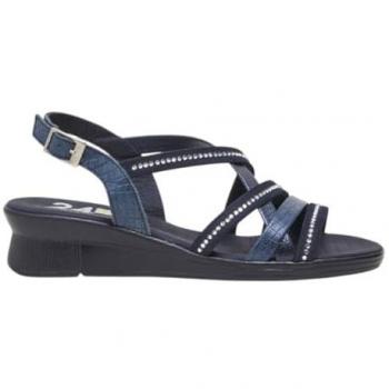 Mujer 24Hrs Sandalia de Cuña Azul
