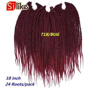 Boîte Petite Silike Ombre Noir Gris 3S – Extensions de Cheveux Synthétiques