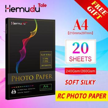 A4 20 Sheets 260g Waterproof Photo Paper for Inkjet Printers