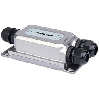 Intellinet 2-Port Outdoor Vandalproof Gigabit PoE++ Extender Two 30 W Ports