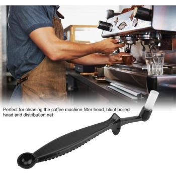 Dual-Function Coffee Machine Cleaning Brush