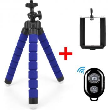 Mini Flexible Sponge Octopus Tripod for iPhone and Samsung