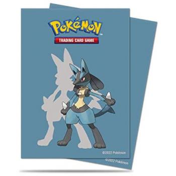 Ultra PRO Lucario Pokémon Kartenhüllen (65 Stück) mit ChromaFusion-Technologie