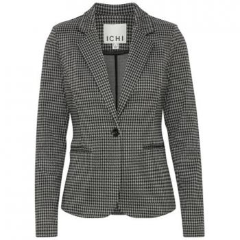 Ichi Modischer Kurzblazer HOUNDSTOOTH