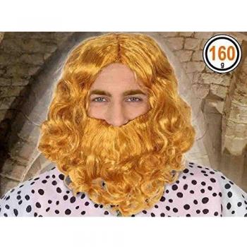 Atosa-50163 Peluca Rey Mago, Color Rubia