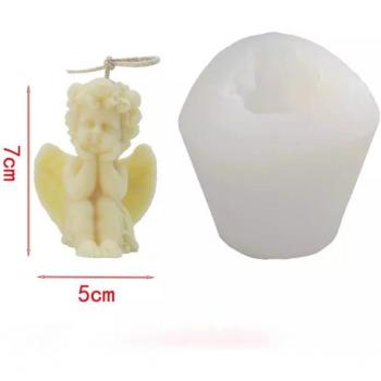 Mini Angel Silicone Mould for Candle Making