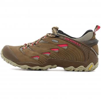 Merrell Chameleon 7 Damen Trekking‑Stiefel mit GORE‑TEX – Stein – EU 38.5