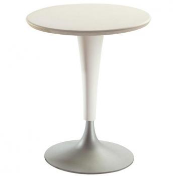 Table Dr. NA KARTELL – Surface blanche cirée, plateau SMC anti‑dérapant