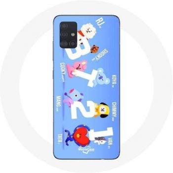 BTS BT21 Character Phone Case for Samsung Galaxy A51 5G