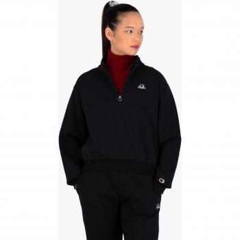 Felpa Half Zip Uomo Cotone Organico con Logo C