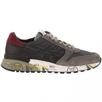 Premiata , Grey Sneakers, Stylish Model ,Gray male, Sizes: 10 UK