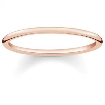 Anillo de plata y oro rosa Thomas Sabo