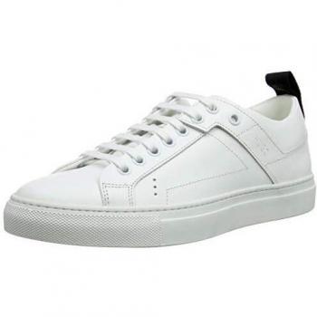 HUGO Mayfair DetLow Cut-C, Damen Sneaker, Weiß, 5 UK