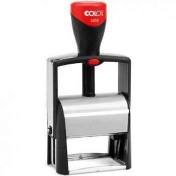 Tekststempel Colop 2400 personaliseerbaar 6 regels 58x27mm