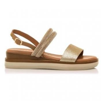 Sandalias de Cuña Mustang 54562 Dorado