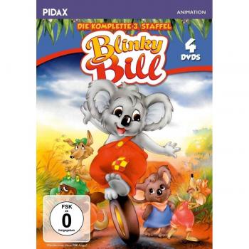 Blinky Bill, Staffel 3 / Weitere 26 Folgen der Zeichentrickserie nach den Büchern von Dorothy Wall (Pidax Animation) [4 DVDs]