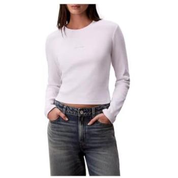 Vêtement long manche CKJ Monogramme Baby Blanc