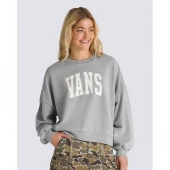 Sweat-shirt Vans Stadium Loose Crew Gris L