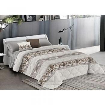 Trapunta Matrimoniale Linea Pensieri Delicati Gnomi Beige
