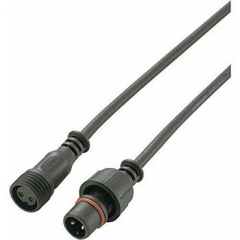 TRU Components 739653 Connecteur Circulaire mâle, Droit, Femelle, Droit 2 pôles 1 pc
