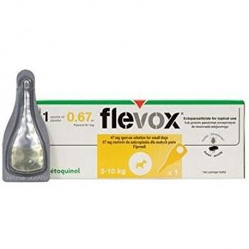 Flevox: Gotas Antiparásitas para Perros de 2 a 10 kg vs. Flevox: Pipetas Perro contra Pulgas, Piojos y Ácaros