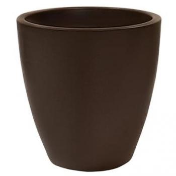 Pot de plante ronds WellHome, 40 x 40 cm, couleur bronze, 40 litres