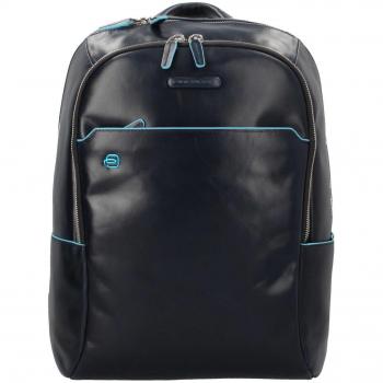 Zaino in Pelle Blu Professionale