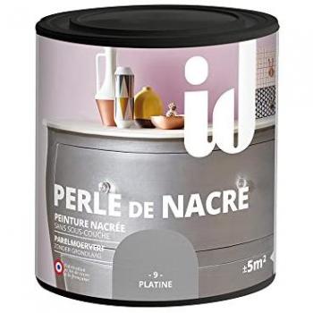Peinture Élégance Nacrée 500ml Platine