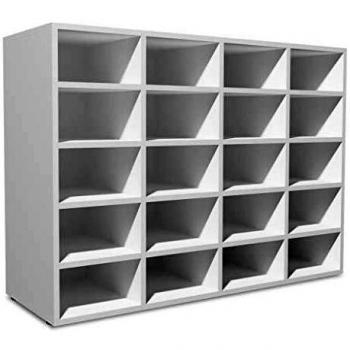 VidaXL White Shoe Cabinet – 92x30x67.5 cm