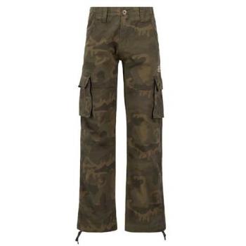 Alpha Industries Pantaloni Camo Jet Oliva 30