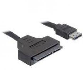 DeLOCK 1 m eSATAp Kabel 12 V > SATA 22 Pin 2.5