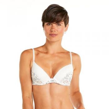 Palanquin – Soutien-gorge ampliforme, coque moulée, Ivoire multicolore