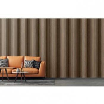 Geoliede Eiken Wandpanelen 244x60,5 cm