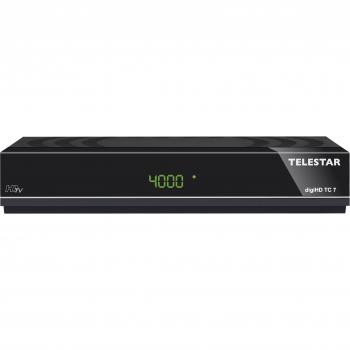 Telestar 5310493 – digiHD TC 7 Kabelreceiver für HDTV (HDMI, Scart, USB, LAN, Aufnahme) in Schwarz