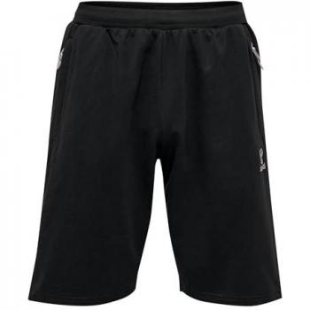 Hummel Move Grid Cotton Shorts Schwarz L