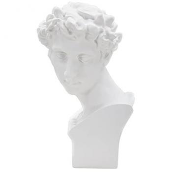 Statuette Résine Blanche Enea