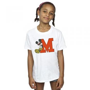White Leopard Disney Girl T-Shirt