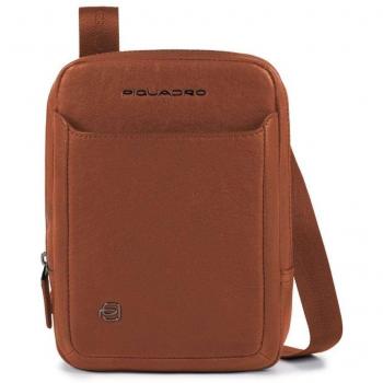 Piquadro Brown Leather Laptop Bag