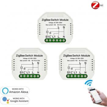 Télécommande sans fil pour module d'interrupteur Tuya ZigBee