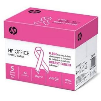 HP Office Paper Pink Ream A4 210x297mm 80gsm 500sh/PK 5pk/BX