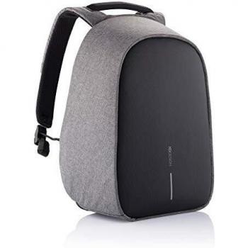 XD Design Bobby Hero XL 17 Sac à Dos Antivol USB Gris (Unisex)