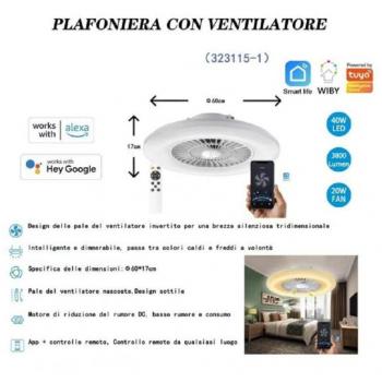 Ventilateur Plafondaire 40 W