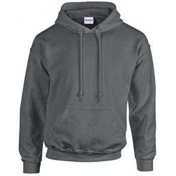 Gildan Damen Langarmshirt Heavy Blend Schwarz (M)