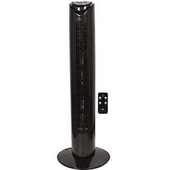 LENTZ 81 cm Säulenventilator, oszillierend, Timer & Remote Control