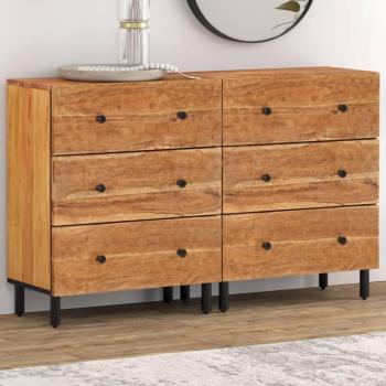 VidaXL Acacia Side Cabinets