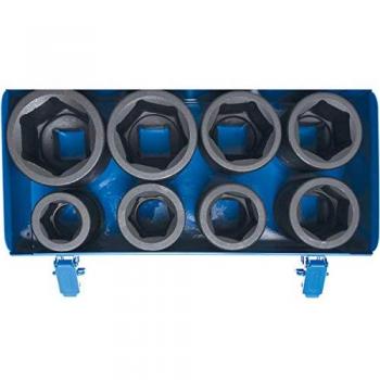 Coffret BGS Technic : 8 douilles carrées longues à choc