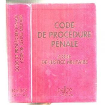 Code de procédure pénale 1997-1998 (Codes Dalloz)