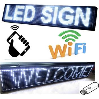 TRADE SHOP Letra LED Deslizante 100x20 cm